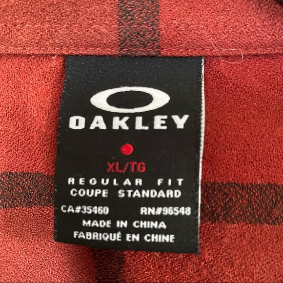 Oakley Long Sleeve Button Up Shirt - Picture 2 of 3
